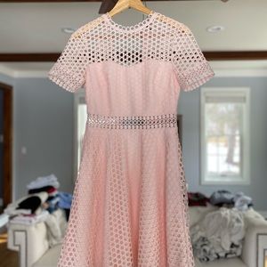 Ted Baker London light pink dress with hidden pockets. NEVER BEEN WORN! Tags on